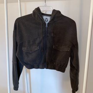 Urban outfitters cropped hoodie